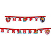 Birthday banner Paw Patrol - Ready for Action, 1 pc