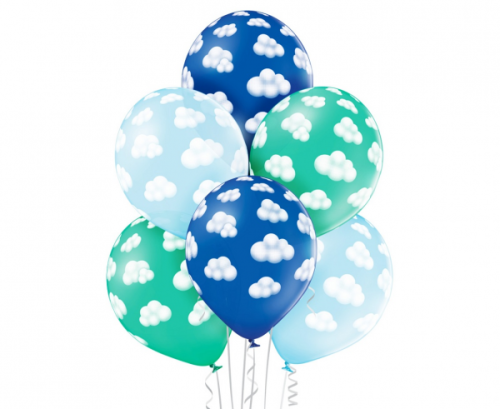 D11 balons Fluffy Clouds Boy 1 C5S, 6 gab