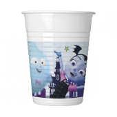 Plastic cups Vampirina, 200 ml, 8 pcs