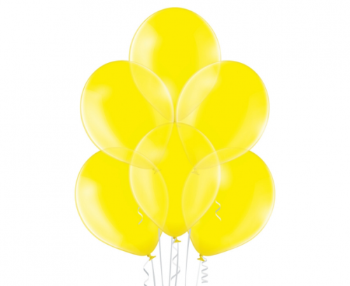 B105 balons Crystal Yellow / 100 gab.