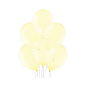 Воздушный шар, прозрачный желтый 9мягкий цвет), B105, 30 см, 100 шт.