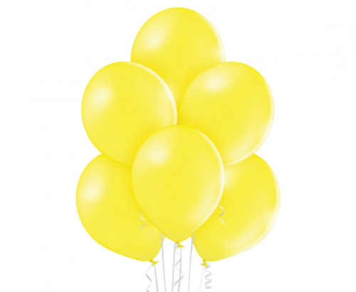 B85 baloni Pastel Yellow, 100 gab
