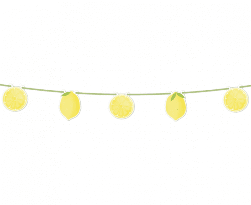 Banner Lemons, 230 cm