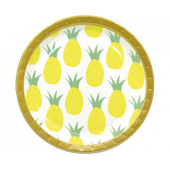 Paper plates Pineapple, 23 cm, 8 pcs