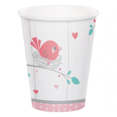 Paper cups Baby girl, 8 pcs.