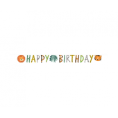Letter Banner Get Wild Paper 180 x 15 cm