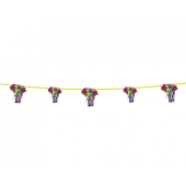 Banner Elephant, 8 flags, 230 cm