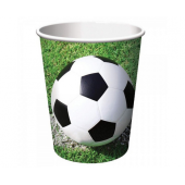 Paper cups Football, 200 ml, 8 pcs