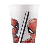 Paper cups Compostable Super Hero Spiderman, 200 ml, 8 pcs