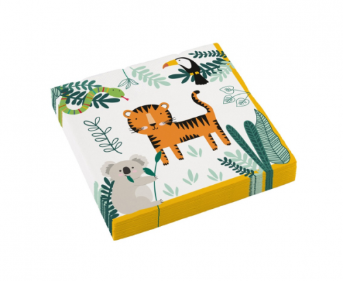 16 Napkins Get Wild 33 x 33 cm 16 Napkins Get Wild 33 x 33 cm