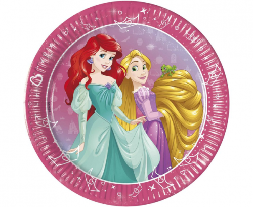 Paper plates Princess Day Dream, 20 cm, 8 pcs