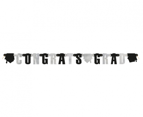 Paper garland Graduation Congrats Grad