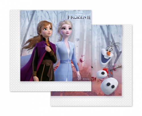 Салфетки бумажные Frozen 2, 33x33 см, 20 шт. Салфетки бумажные Frozen 2, 33x33 см, 20 шт.