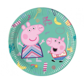 Paper plates Peppa Pig, 20 cm, 8 pcs