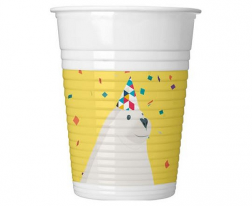 Plastic cups Arctic, 200 ml, 8 pcs. Plastic cups Arctic, 200 ml, 8 pcs.