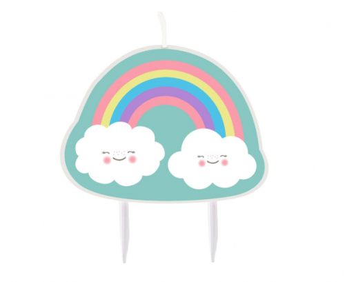 Pick candle Cloud, 8,5 cm