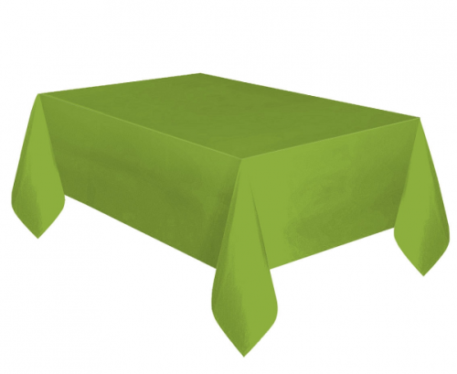 Table cover, neon green, 137x275 cm