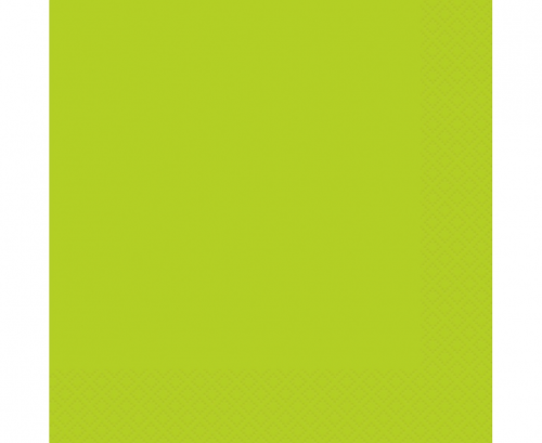 Paper napkins, neon green, size 33x33 cm, 20 Pcs