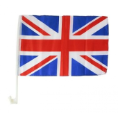 Great Britain flag with fastening to the windshield - 2 pcs