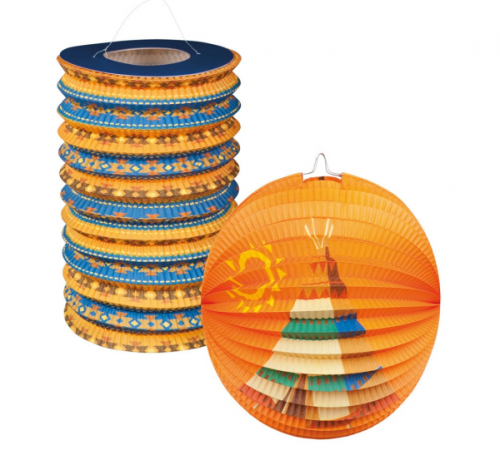 Paper lantern Indians 2 pcs Paper lantern Indians 2 pcs