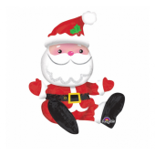 Balloon foil 24 inches - Sitting Santa