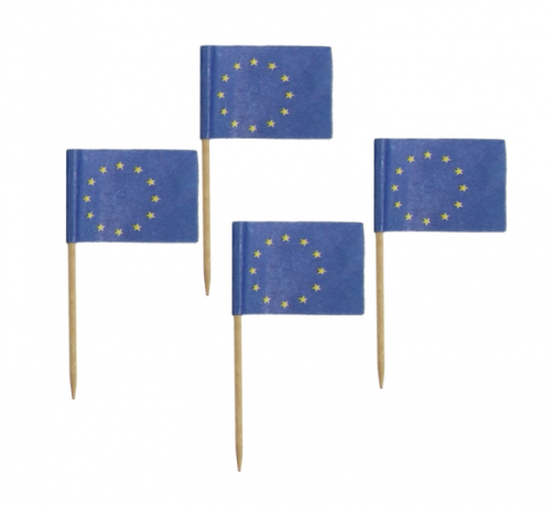 EU Flag Picks, 6.8 cm / 144 pcs