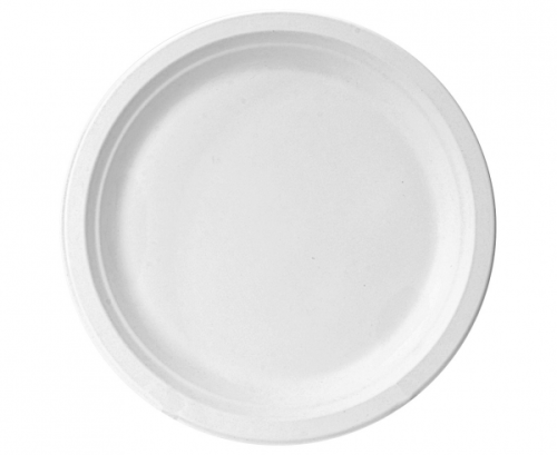 Sugar Cane plates Eco Collection, 23 cm, 125 pcs.