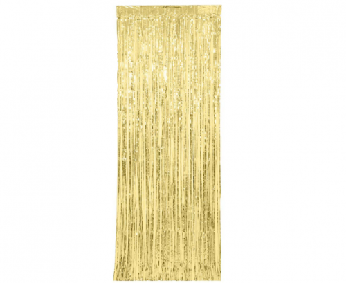 Fringe Door Curtain, Gold Fringe Door Curtain, Gold