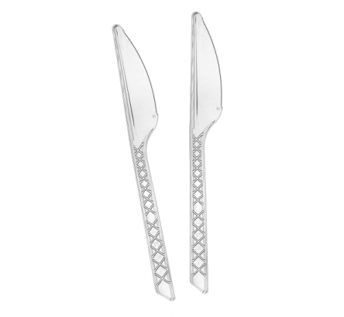 Knives Medium, transparent, 24 pcs Knives Medium, transparent, 24 pcs