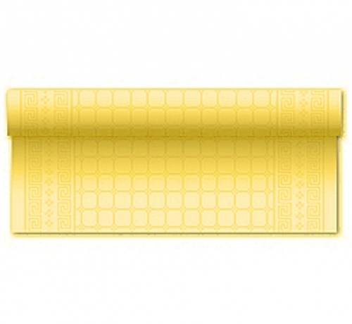 Paper Table Cover, yellow size 6x1,2 m