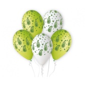 Premium Helium baloni Avocado, 13&quot; / 5 gab