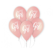 Premium Hēlija baloni It&#39;s a Girl, 13&quot; / 5 gab