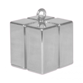 QL balloon weight Present, silver / 1 pc.