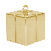QL balloon weight Present, soft gold / 1 pc.