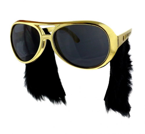 Elvis glasses with sideburns