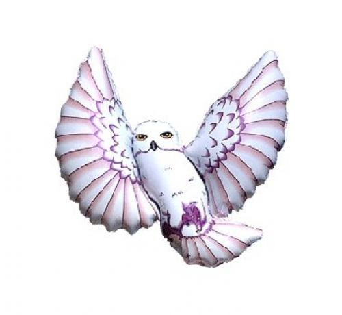 Воздушный шар фольгированный 24 "FX Owl (коричневый)