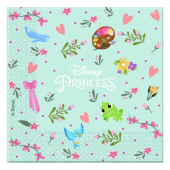 Paper napkins Princess Dare To Dream, size 33 x 33 cm, 20 pcs.