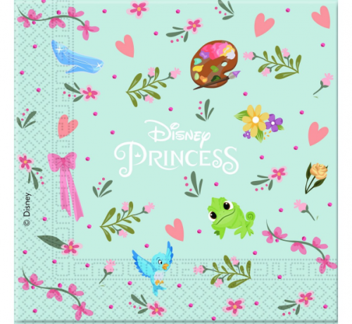 Paper napkins Princess Dare To Dream, size 33 x 33 cm, 20 pcs.