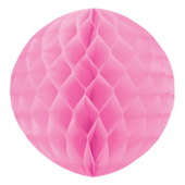 Honeycomb ball decoration, light pink, diameter 30 cm,1 pc