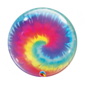 Воздушный шар из фольги 22 &quot;QL Bubble Tie Dye Swirls