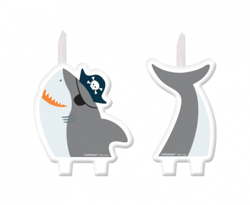 2 Character Candles Ahoy Birthday Height 7.6 / 7.6 x 6.3 cm