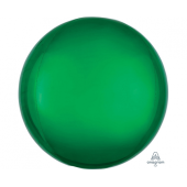 Orbz Green Foil Balloon G20 Packaged 15