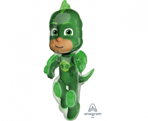 SuperShape PJ Masks Gekko Foil Balloon P38 Packaged 58cm x 96cm