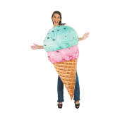 Costume for adult ICE CREAM, size un.