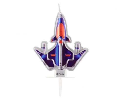 Candle Spaceship, metallic