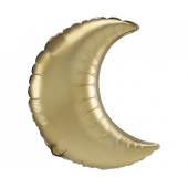 SuperShape Gold Sateen Crescent Foil Balloon S40 Bulk