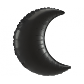 SuperShape Onyx Crescent Foil Balloon P30 Bulk