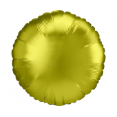 Standard Satin Luxe Lemon Foil Balloon S18 Packaged