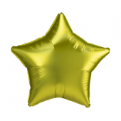 Standard Satin Luxe Lemon Foil Balloon S18 Packaged