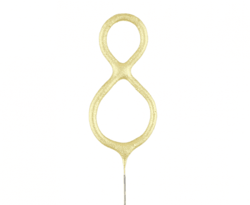Sparkler digit Gold Collection 8
